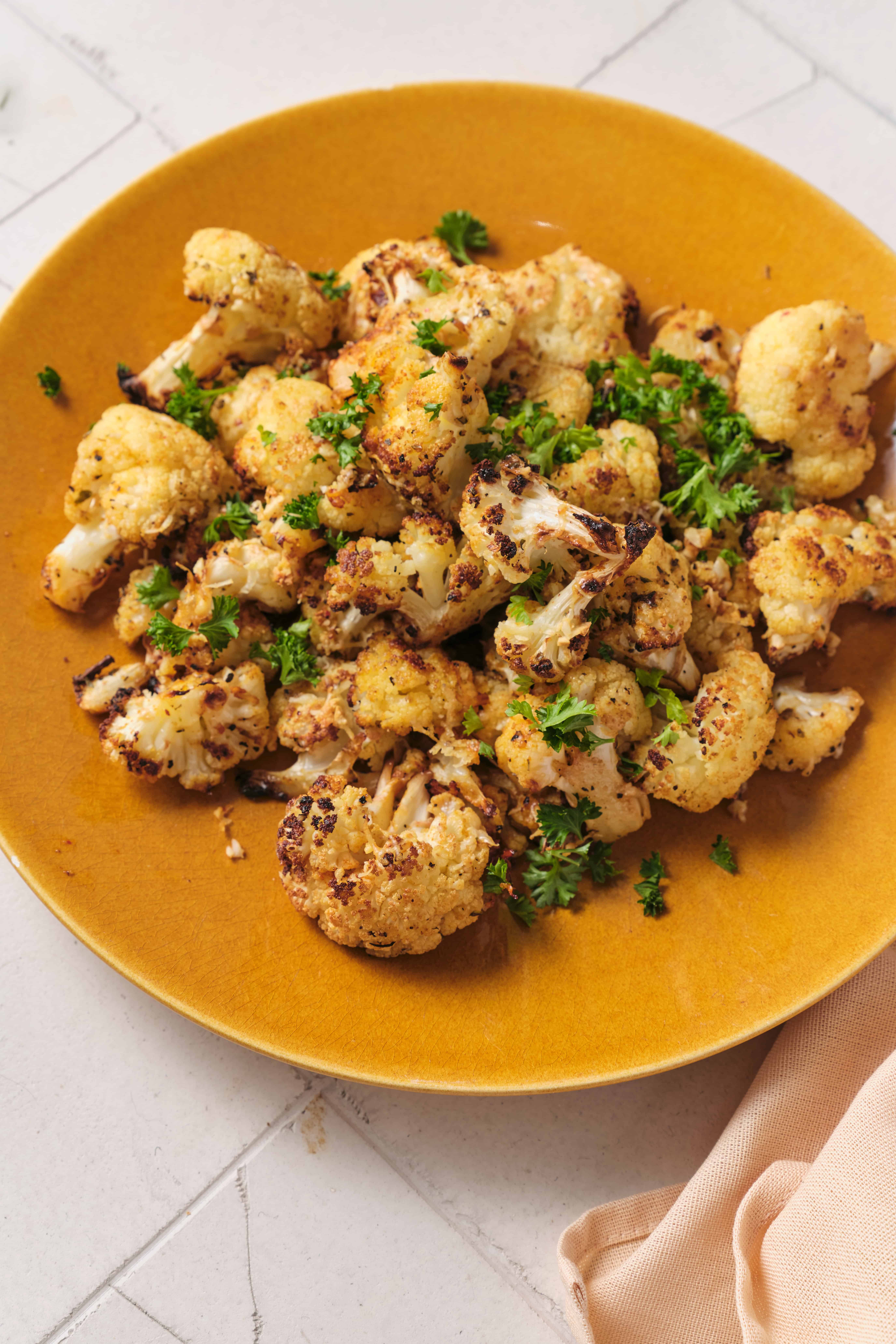 Parmesan Roasted Cauliflower - pepperporch