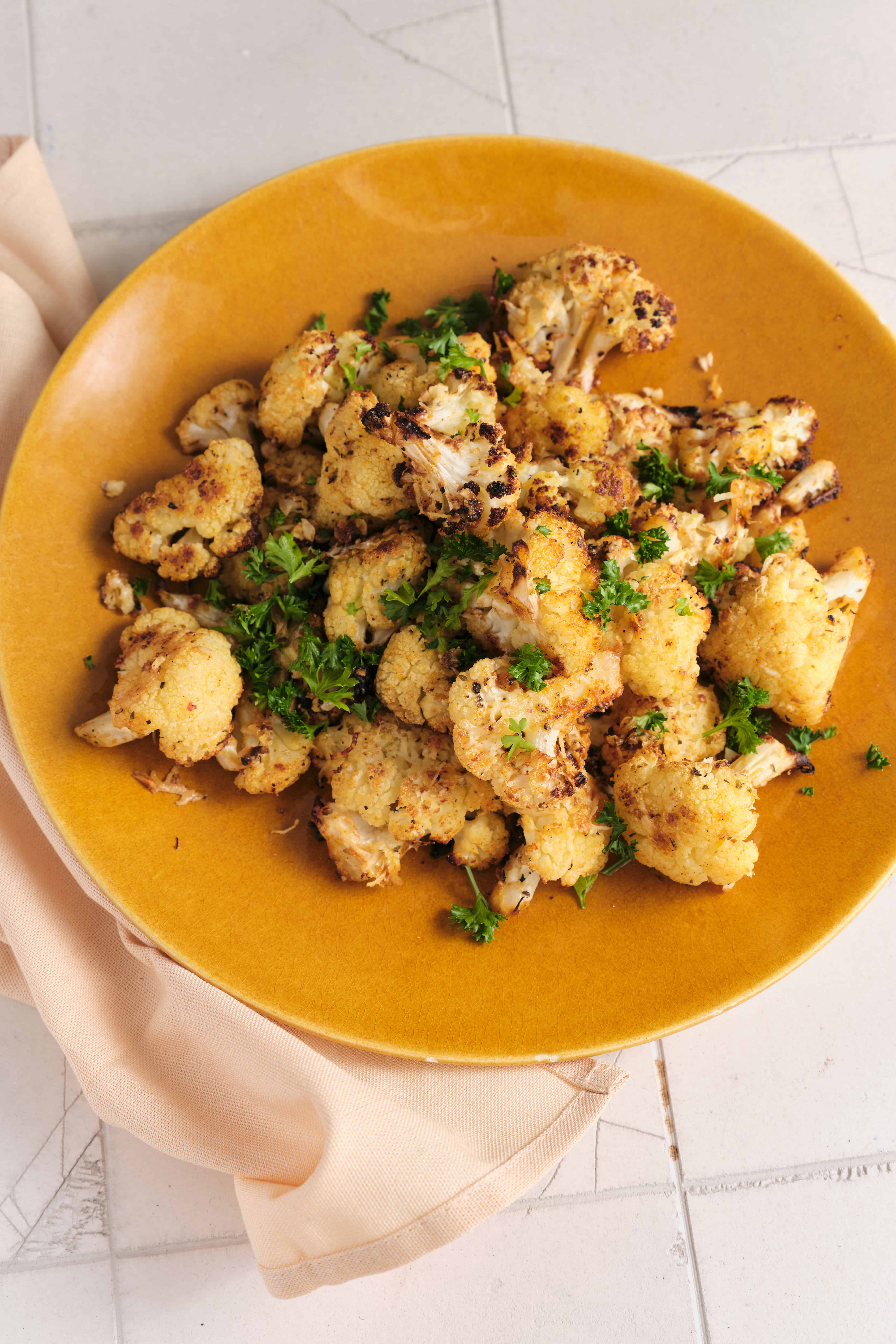 Parmesan Roasted Cauliflower - pepperporch