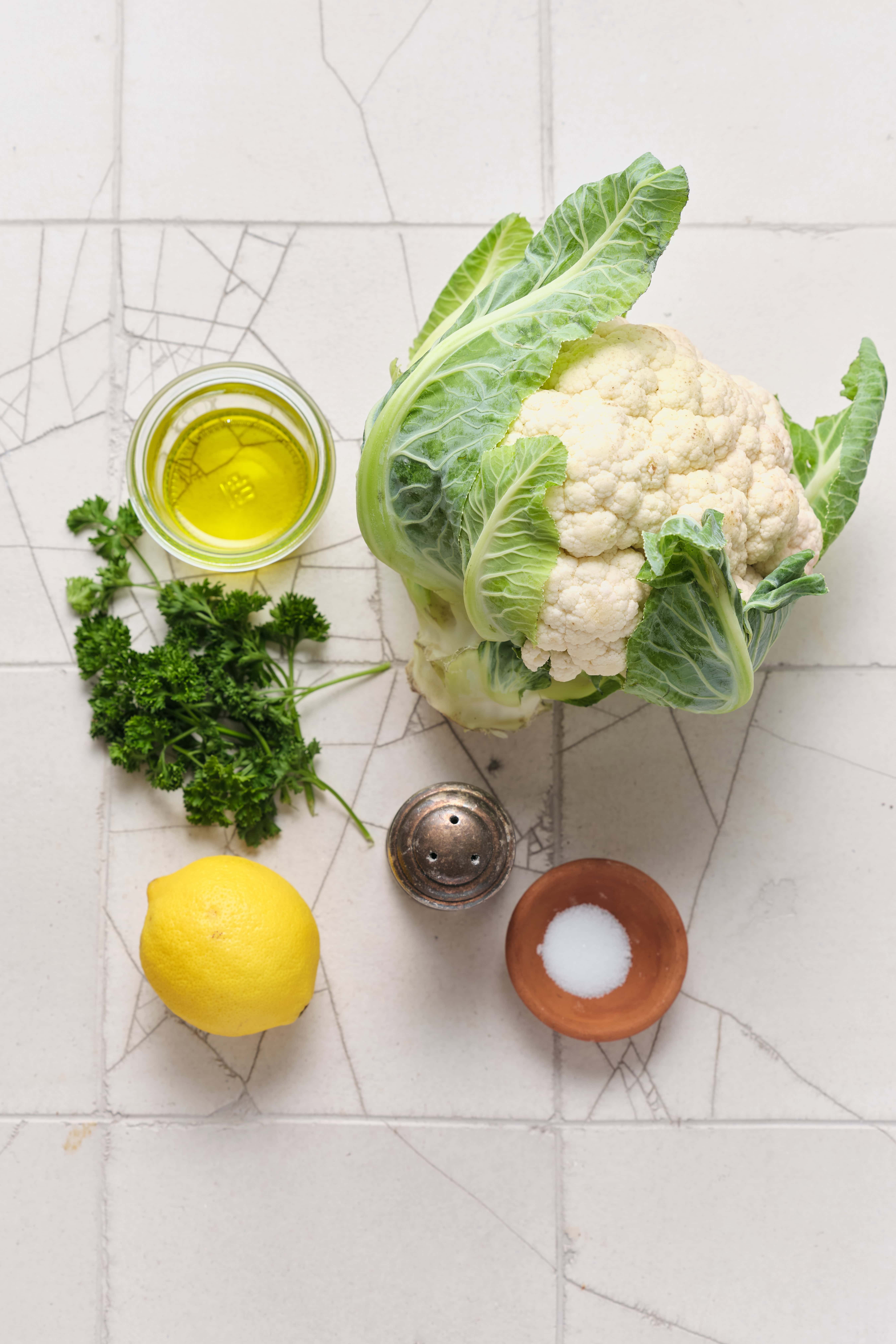 Steamed Cauliflower - pepperporch