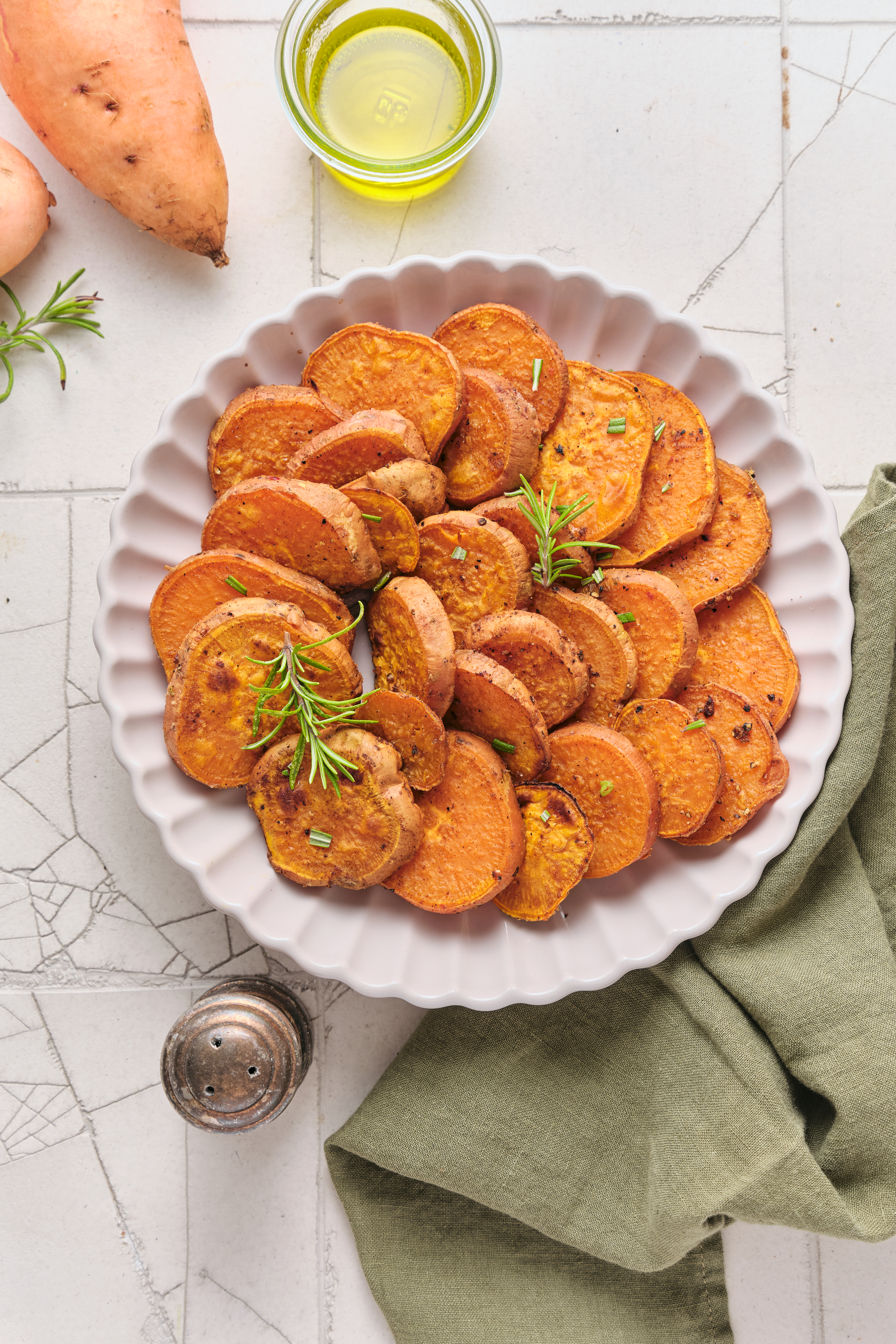 Sweet Potato Slices - pepperporch