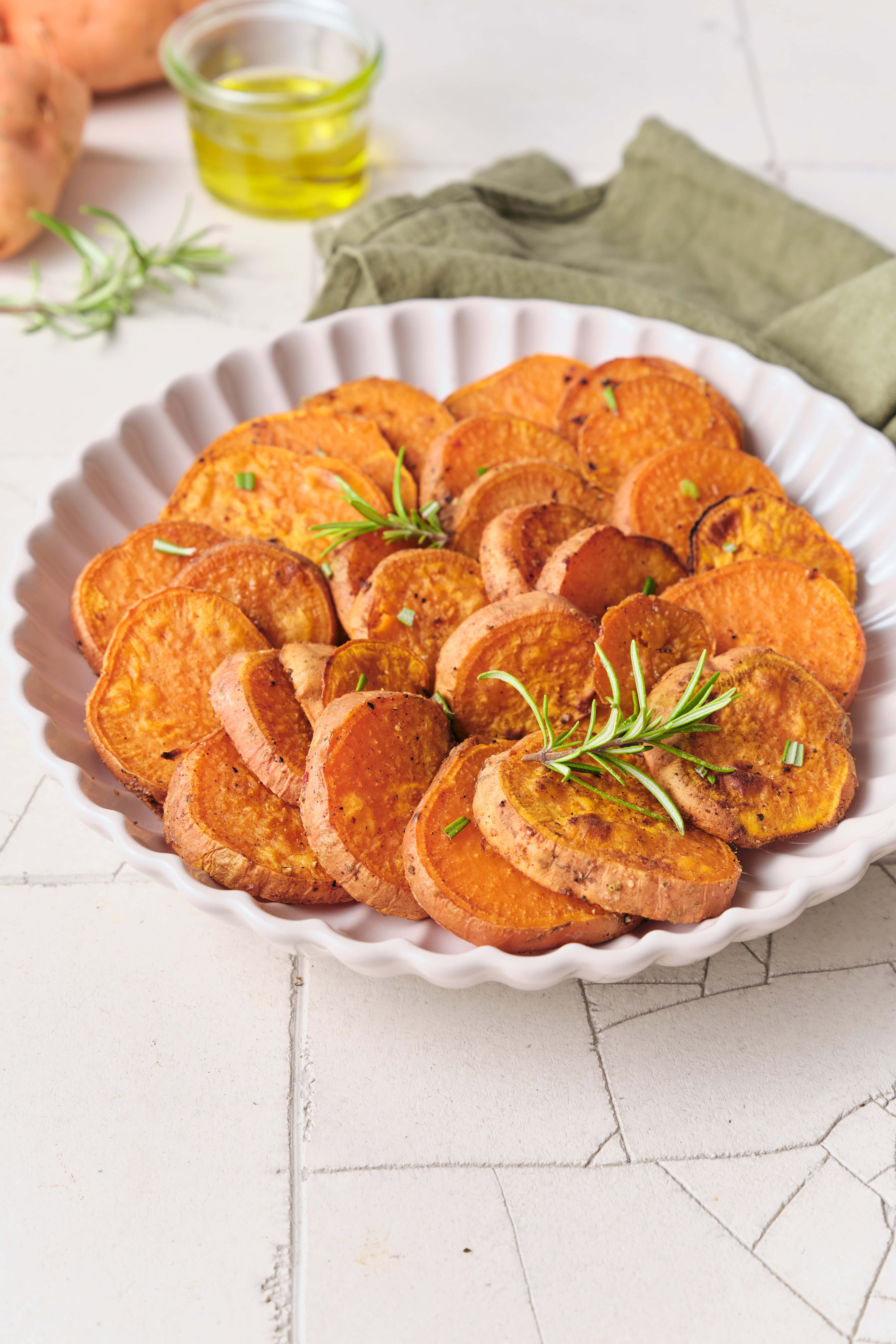 Sweet Potato Slices - pepperporch