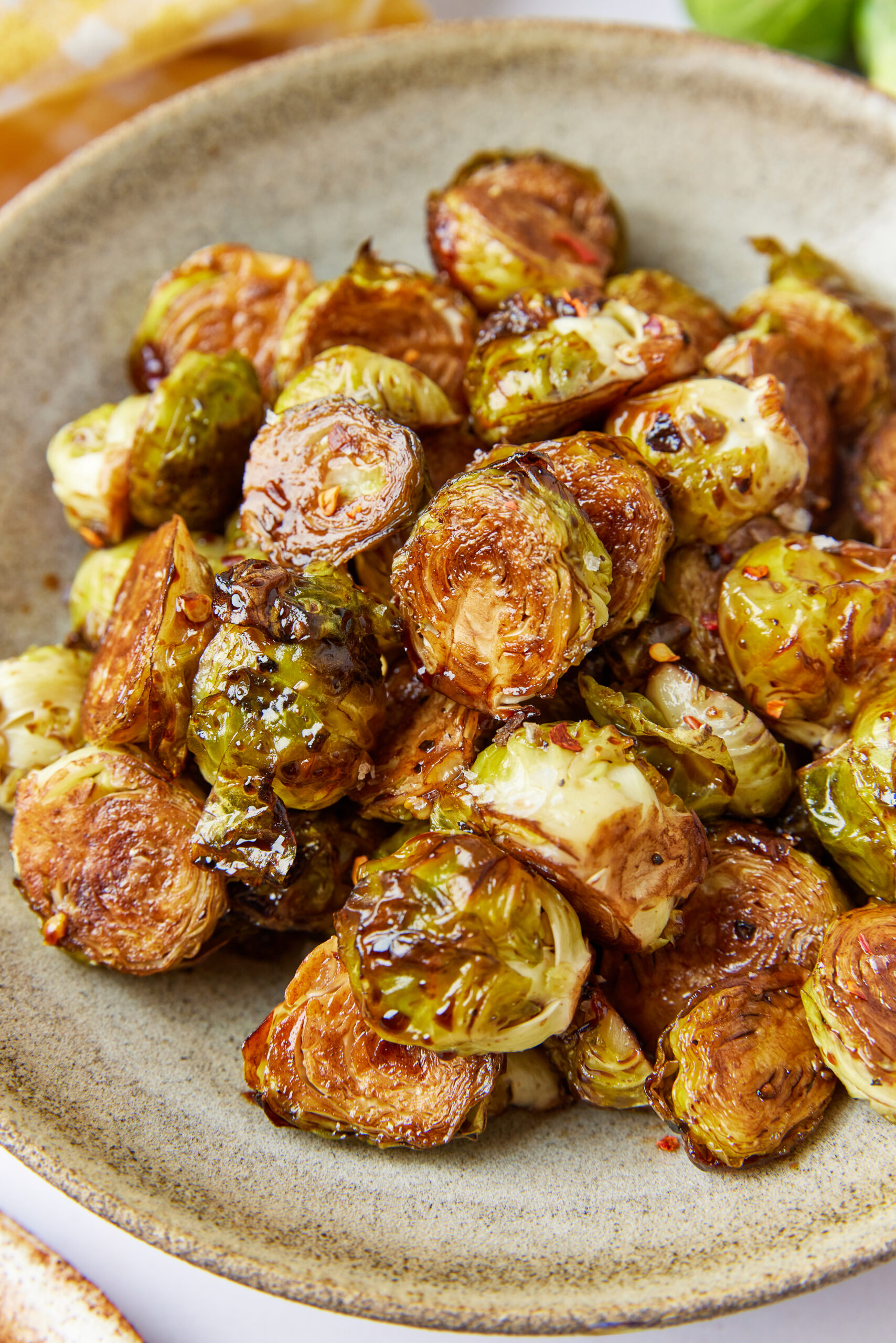 Balsamic Brussels Sprouts - pepperporch