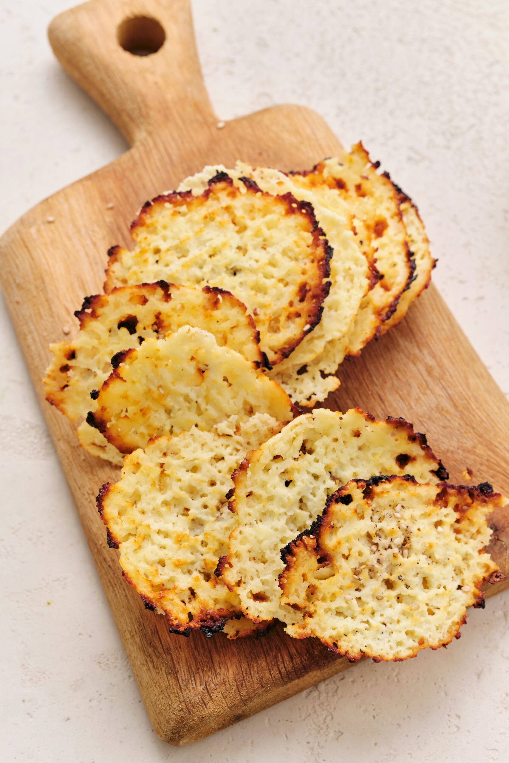 Cottage Cheese Chips - pepperporch