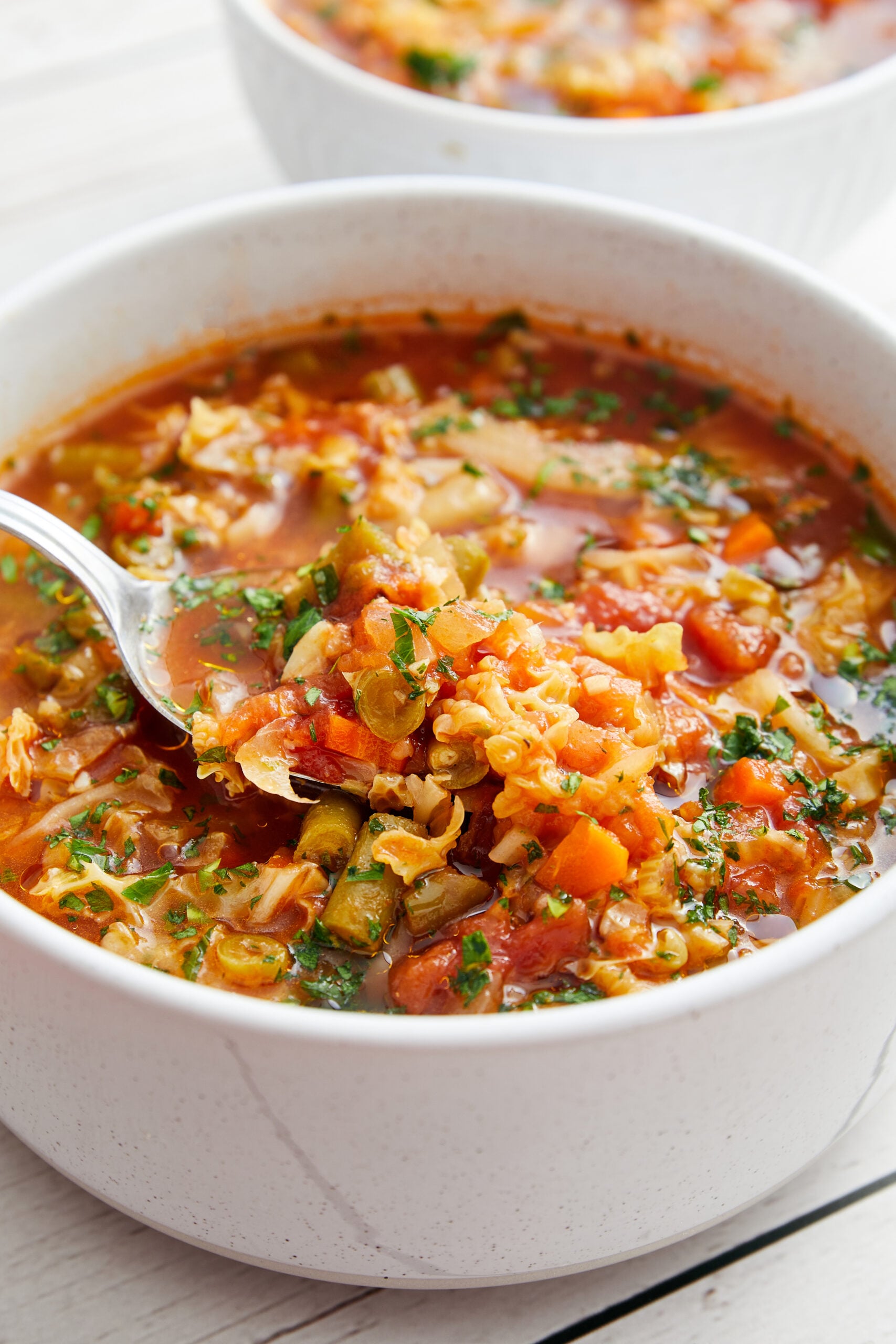 Instant Pot Cabbage Soup - pepperporch