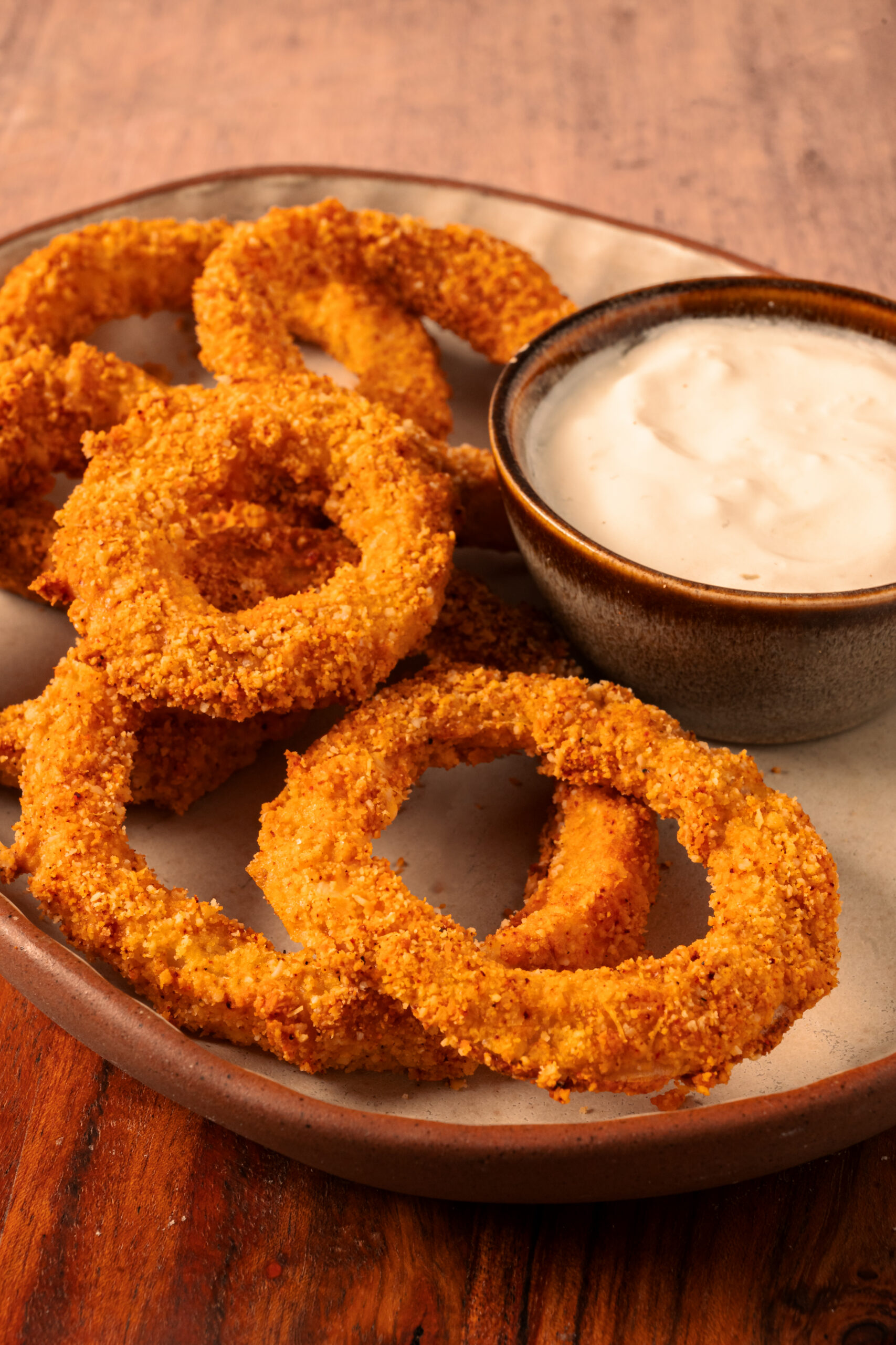 Keto Onion Rings - pepperporch