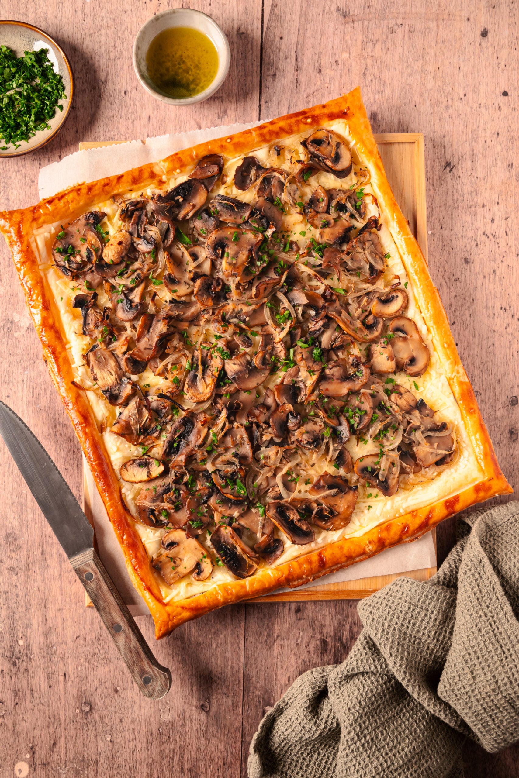 Mushroom Tart - pepperporch