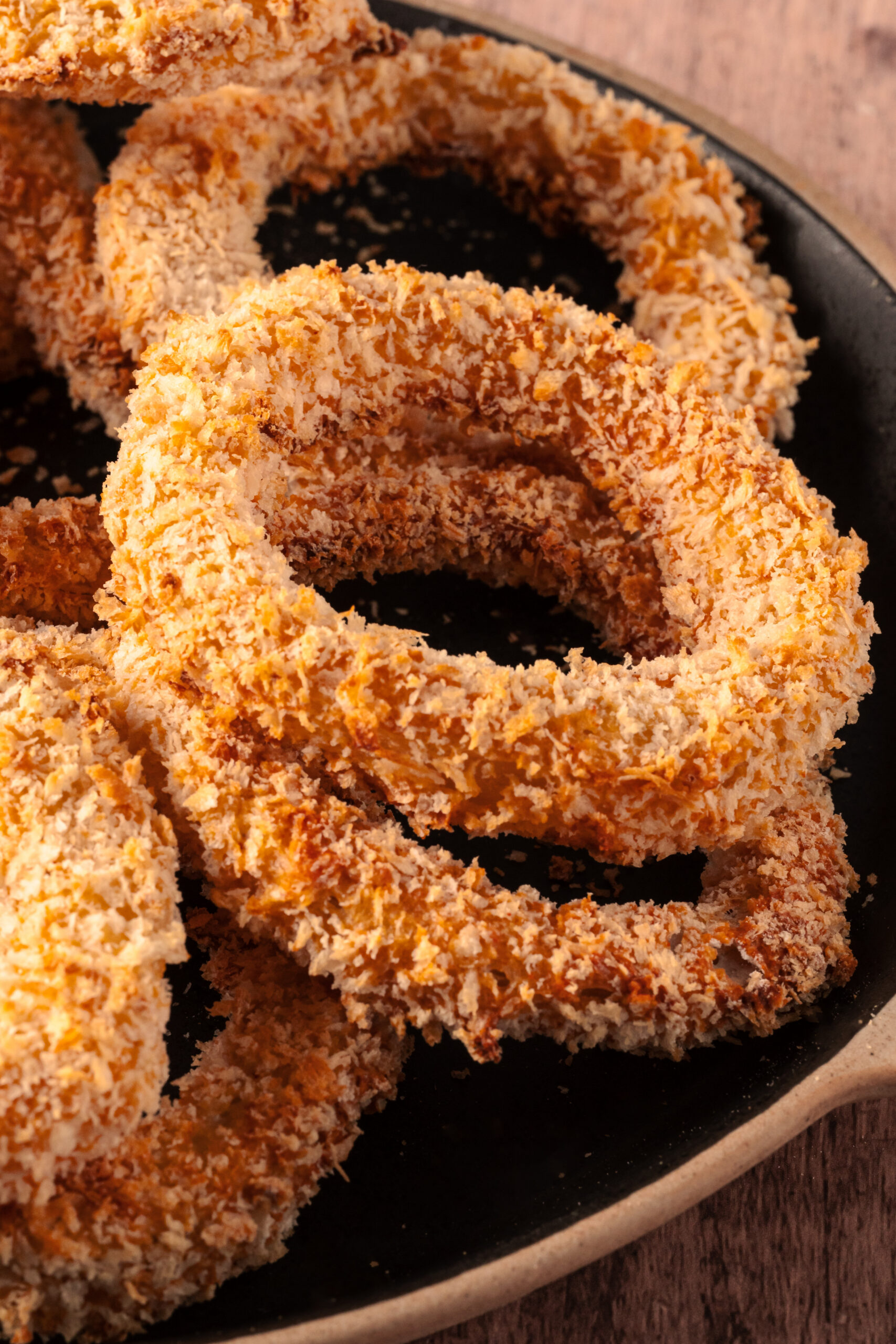 Baked Onion Rings - pepperporch