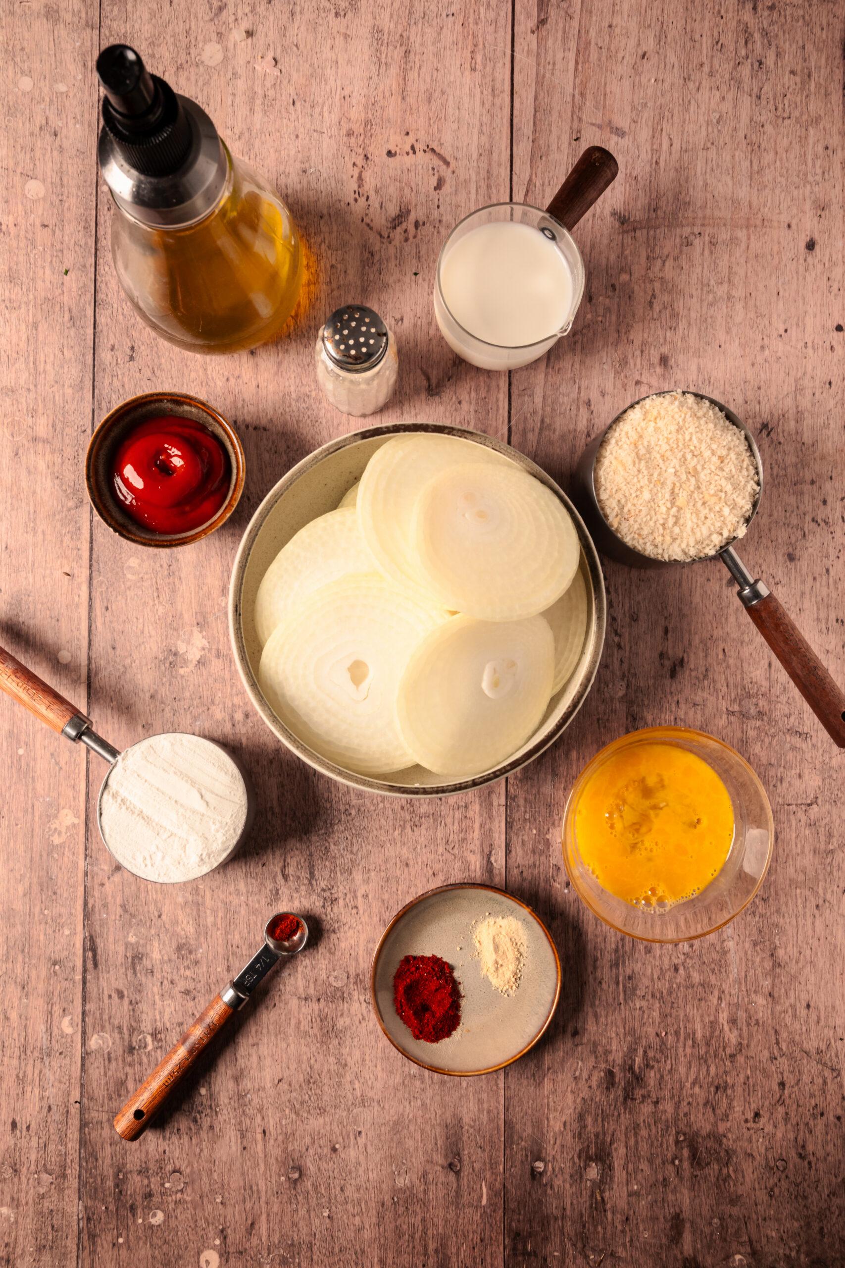 Baked Onion Rings - pepperporch