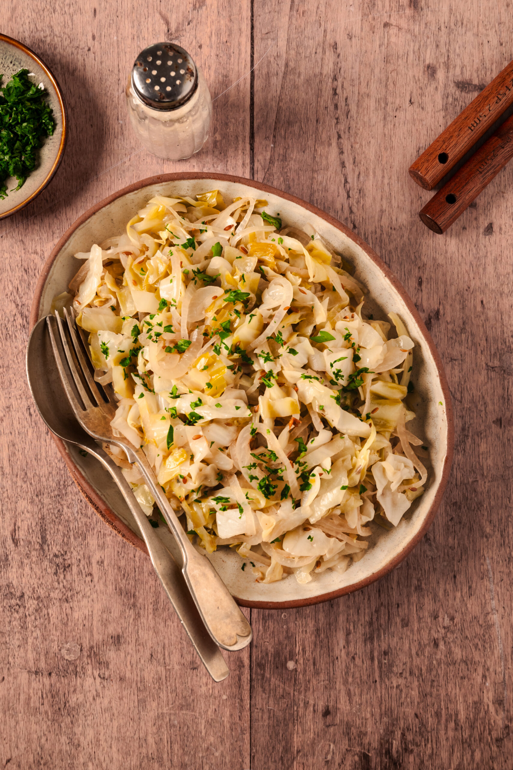 Braised Cabbage - pepperporch