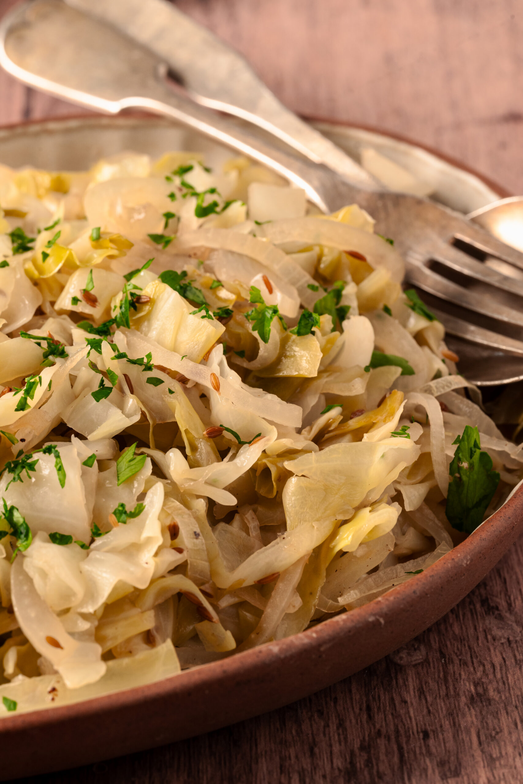 Braised Cabbage - pepperporch
