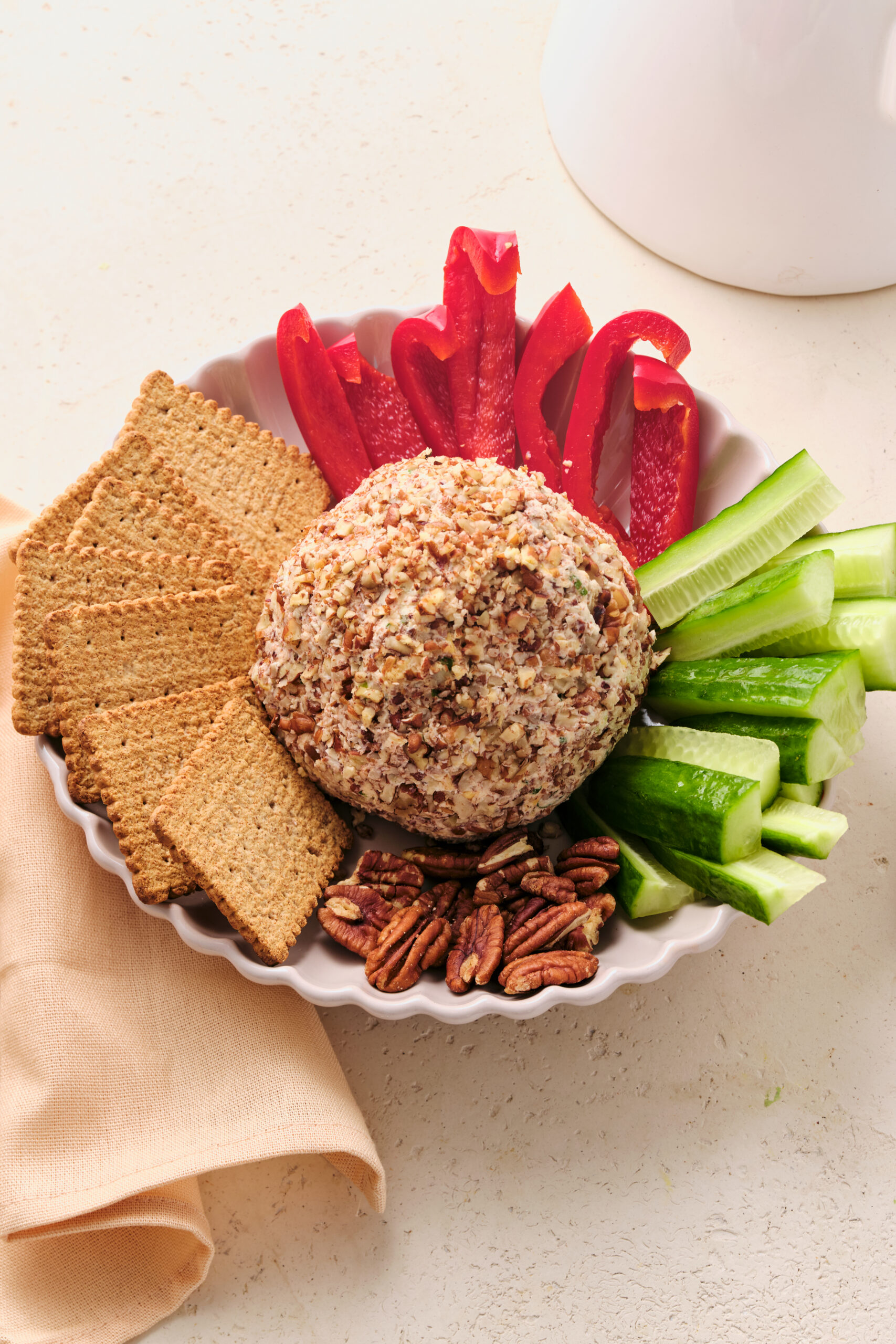 Cheese Ball Recipe - pepperporch