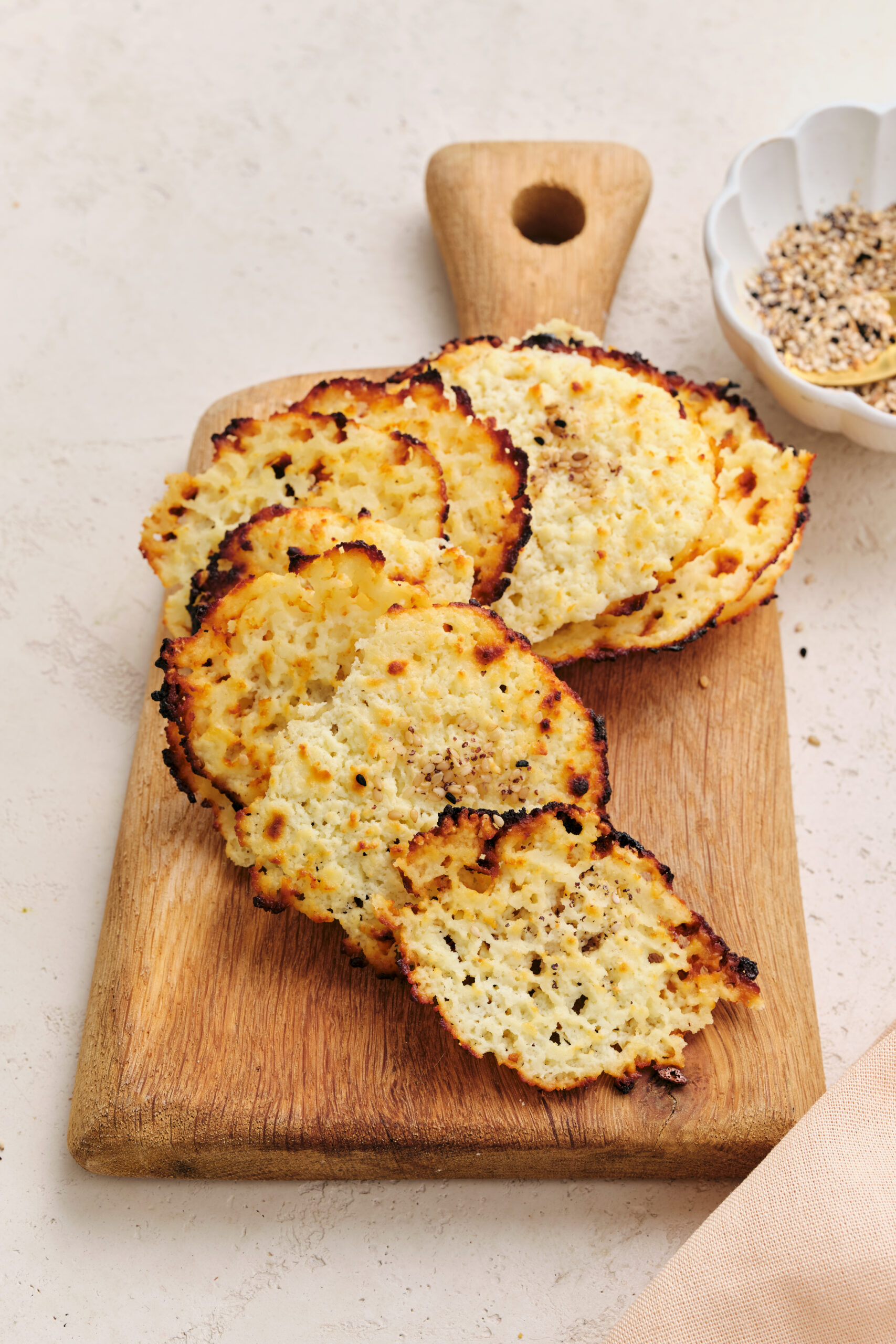 Cottage Cheese Chips - pepperporch