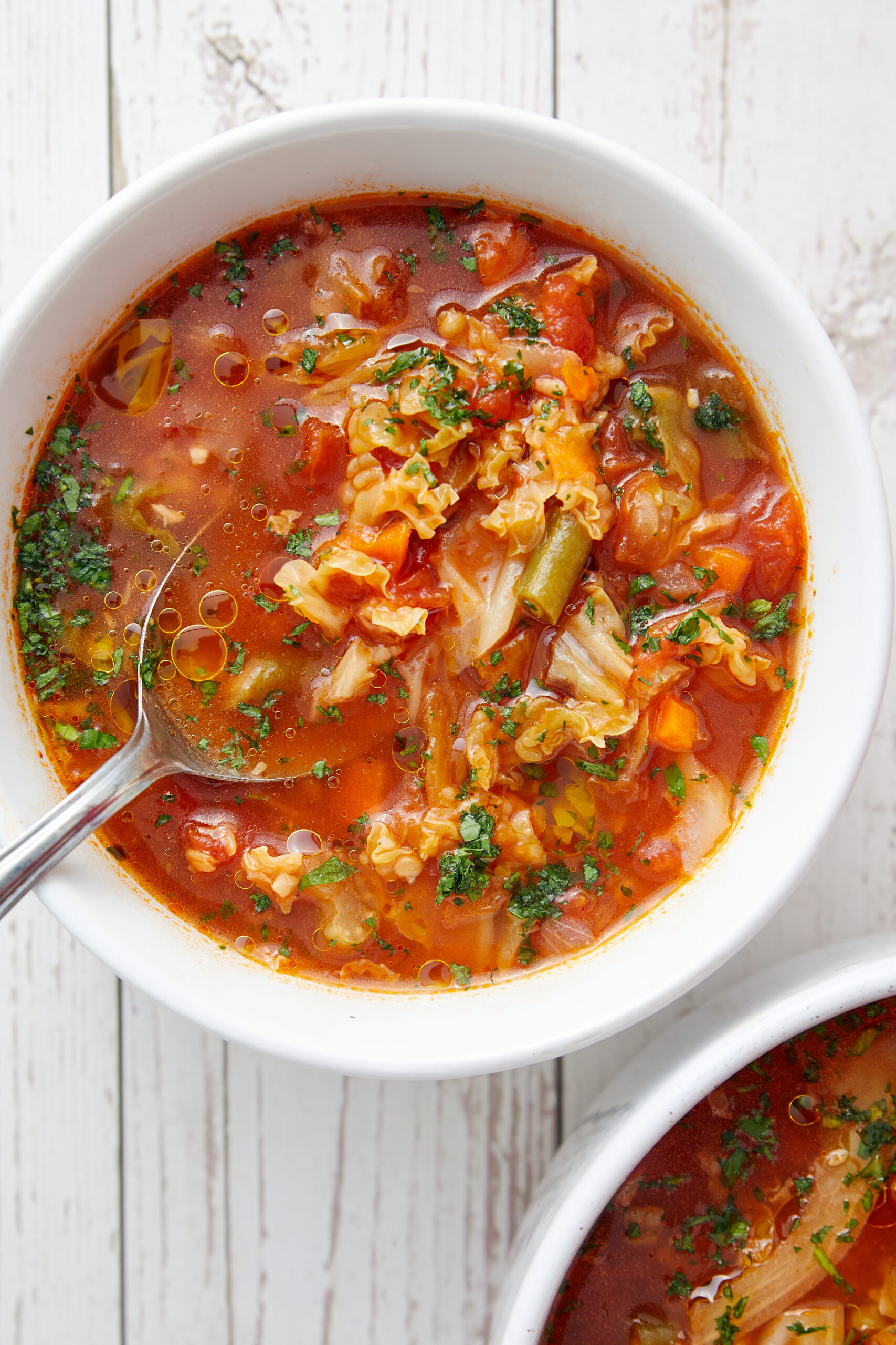Instant Pot Cabbage Soup - pepperporch