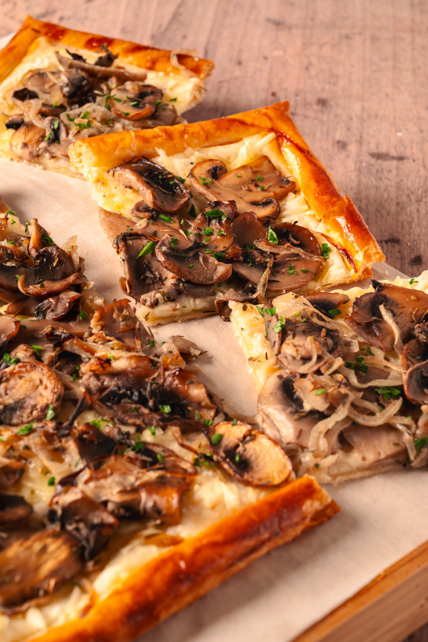 Mushroom Tart - pepperporch