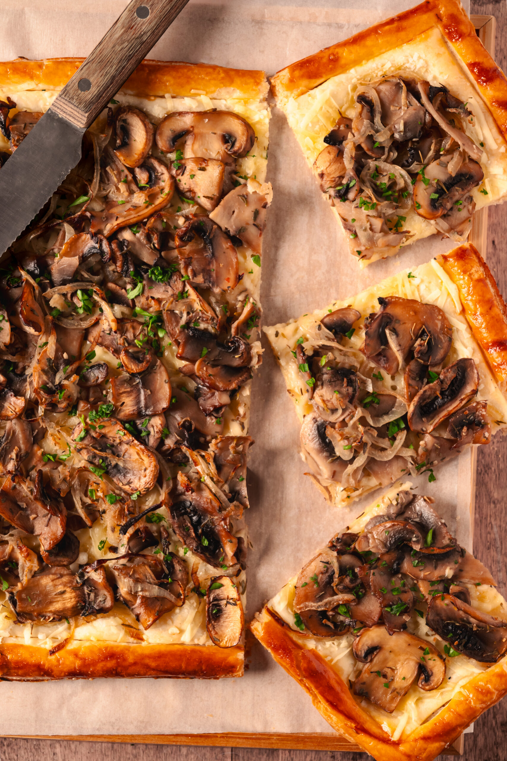 Mushroom Tart - pepperporch