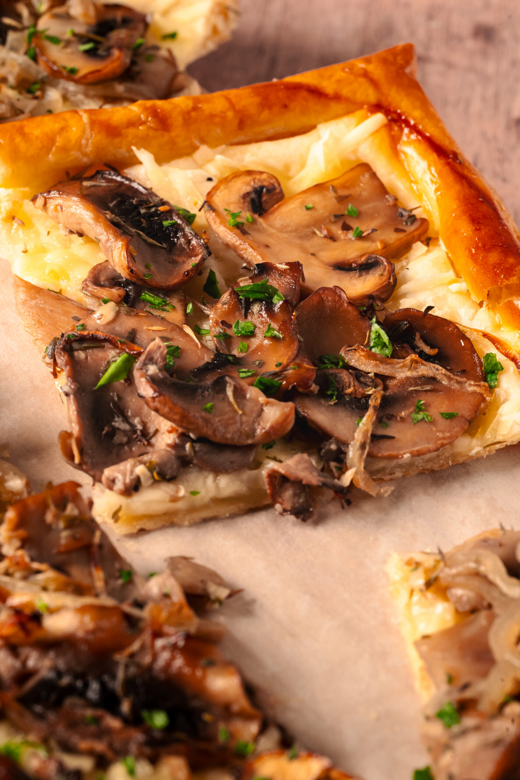 Mushroom Tart - pepperporch