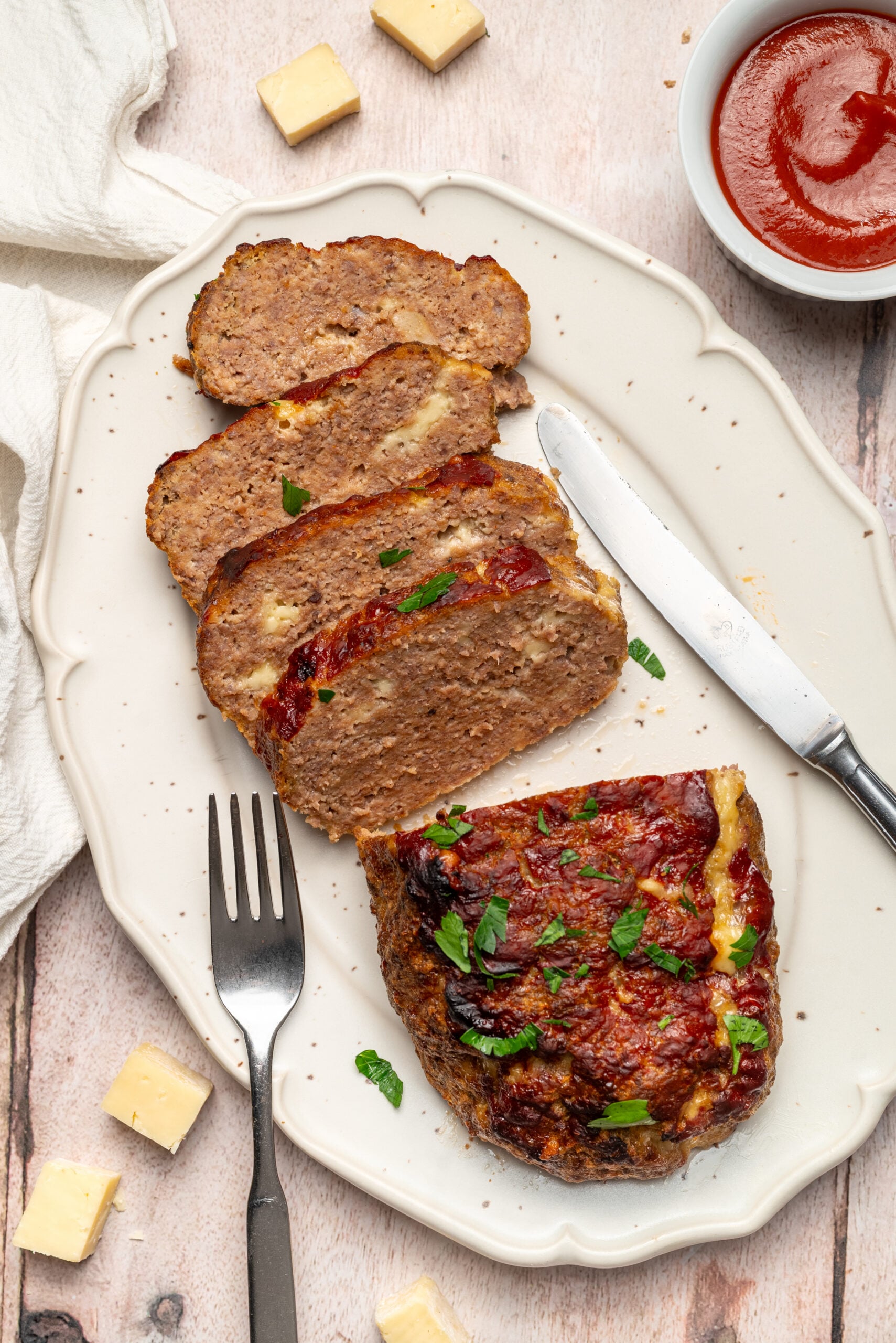 Cheesy Meatloaf Recipe - pepperporch