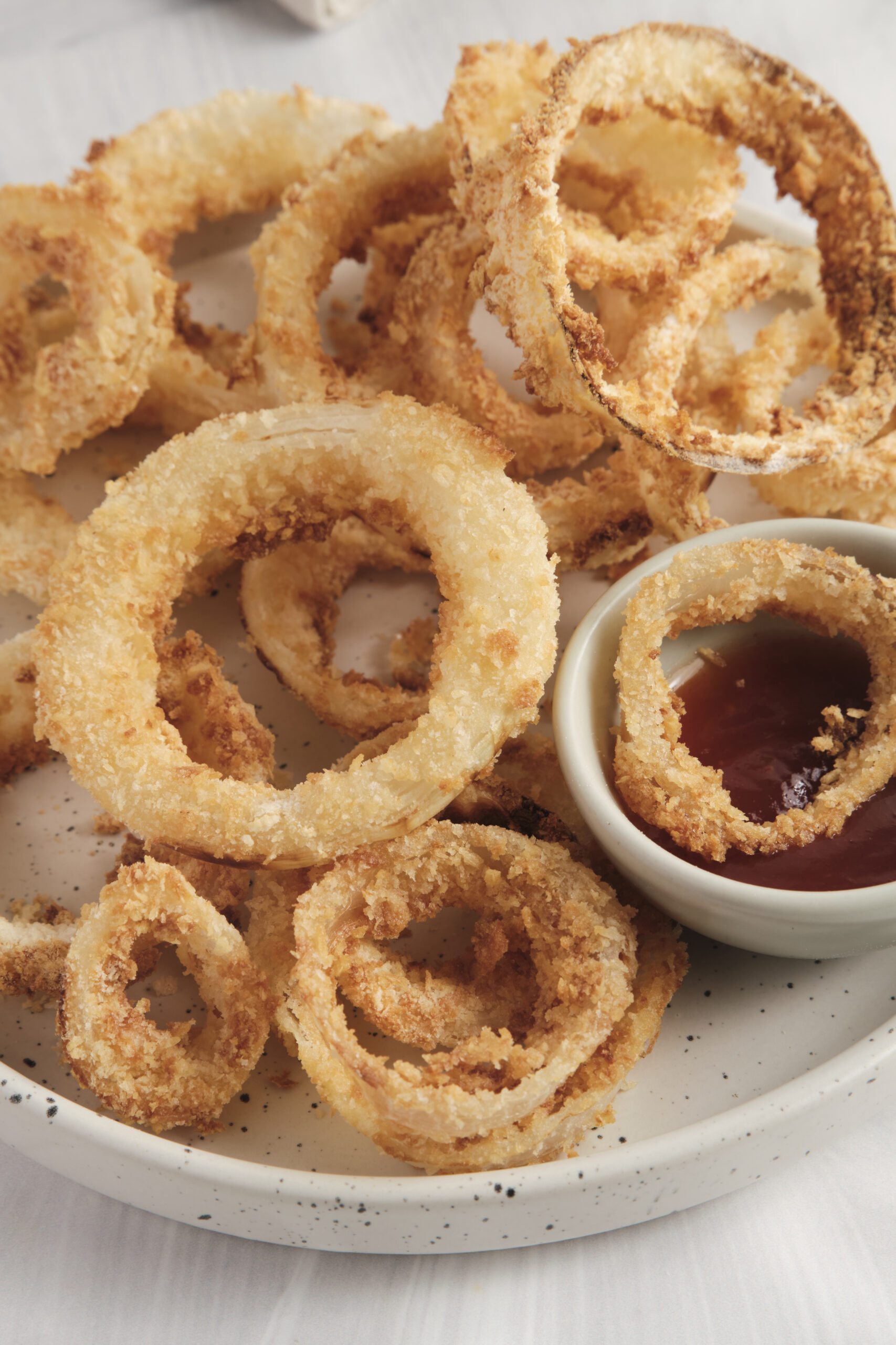 Air Fryer Onion Rings - pepperporch