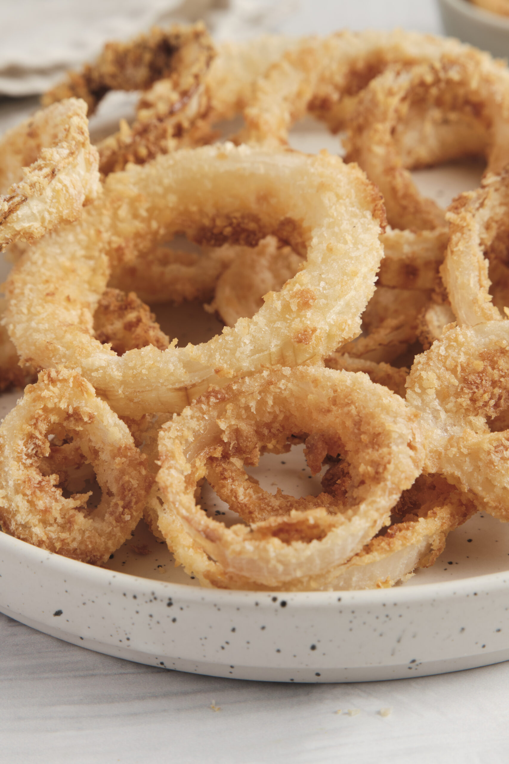 Air Fryer Onion Rings - pepperporch