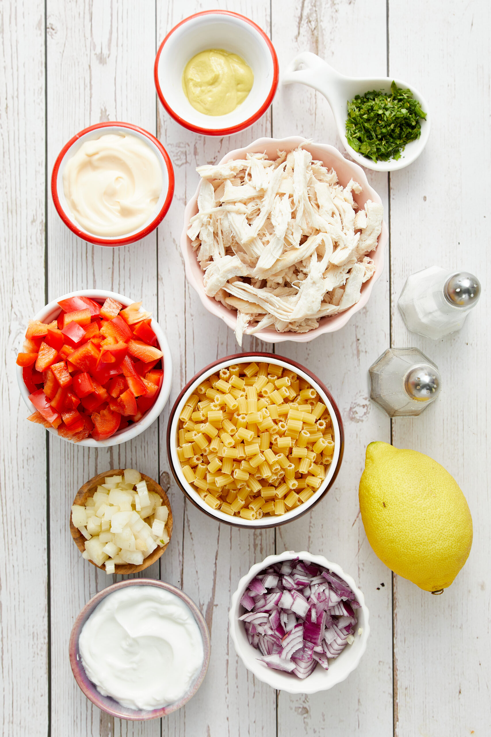 Chicken Macaroni Salad - pepperporch