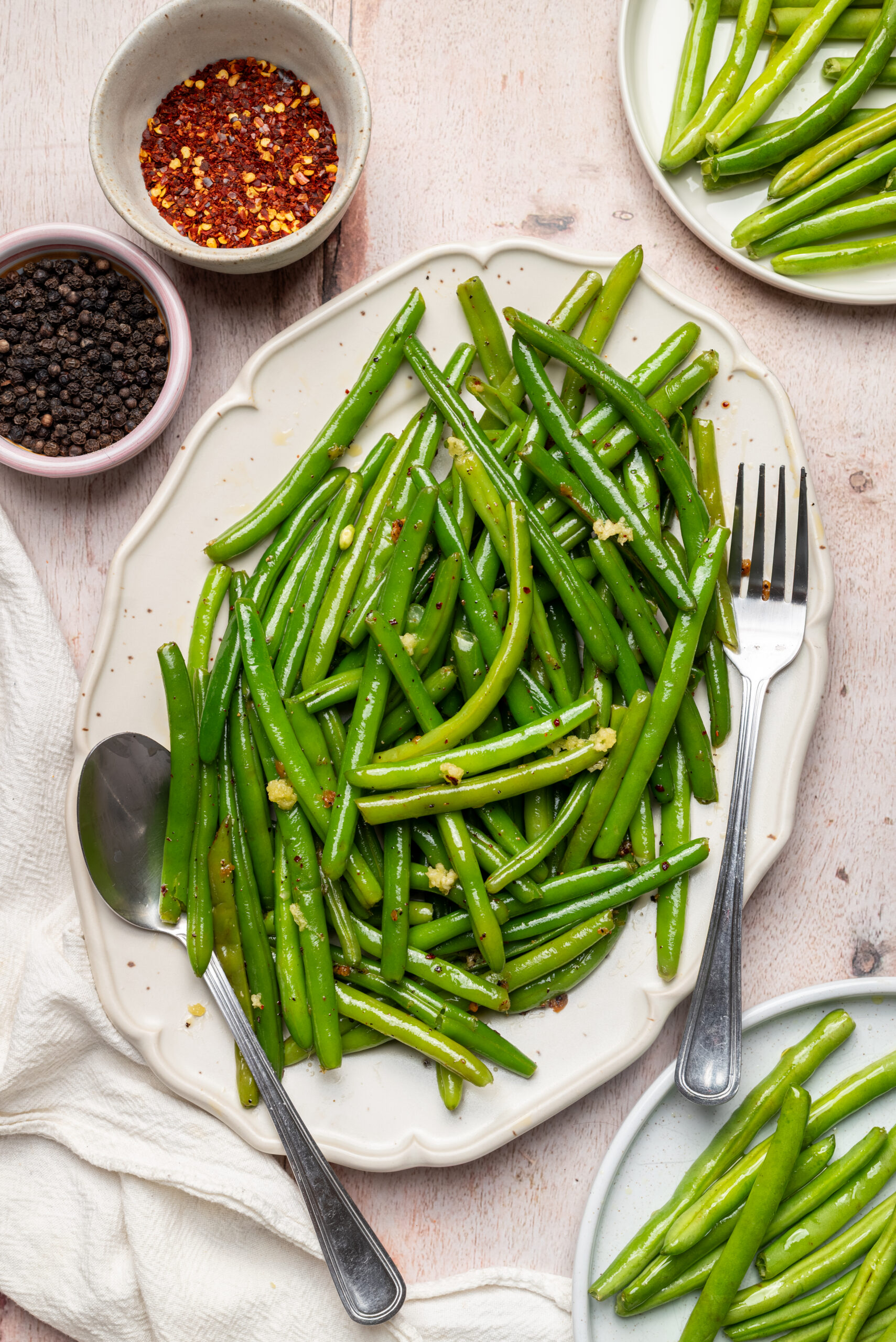 Garlic Green Beans - pepperporch