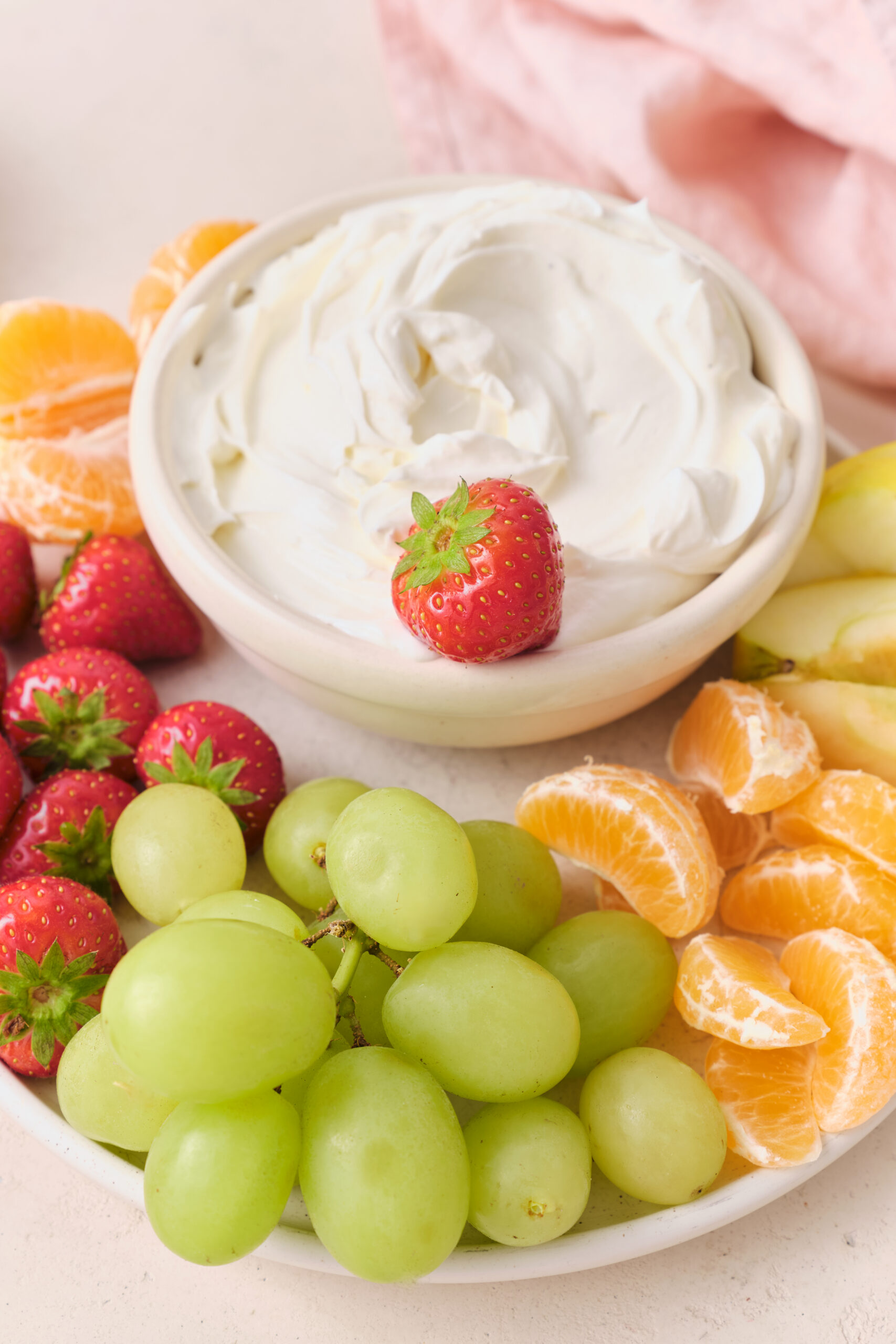 Marshmallow Fruit Dip - pepperporch