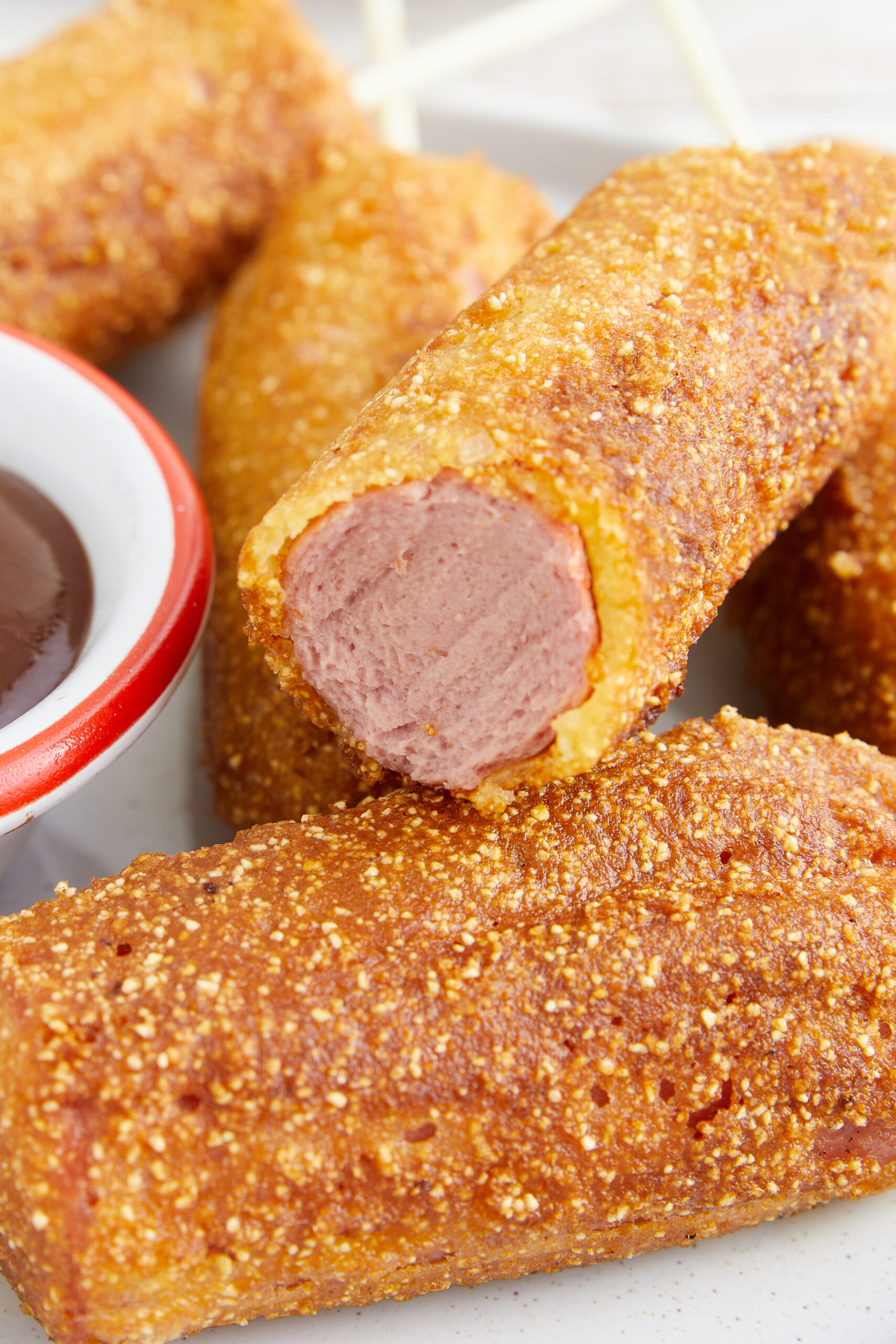 Mini Corn Dogs - pepperporch