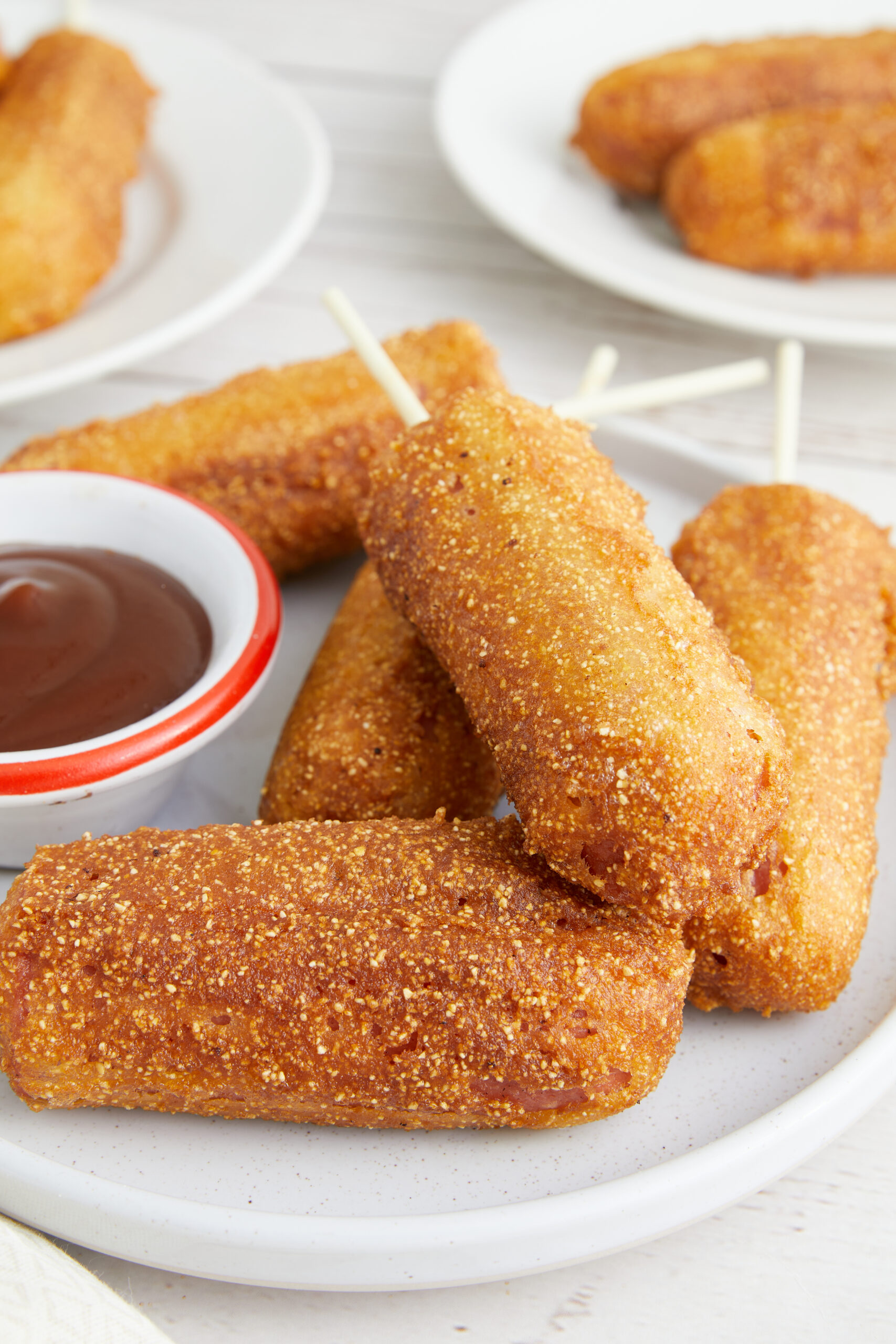 Mini Corn Dogs - pepperporch