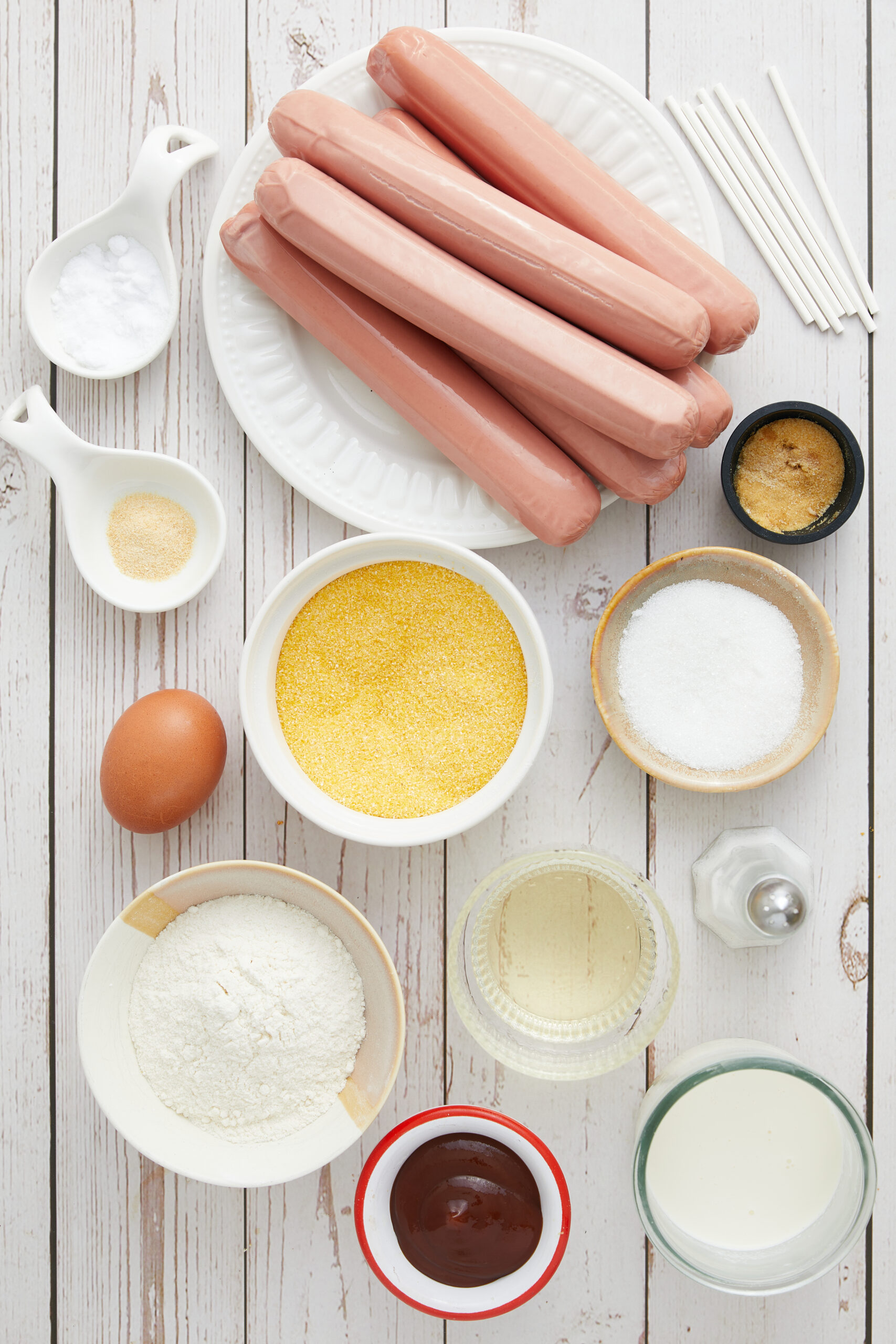 Mini Corn Dogs - pepperporch