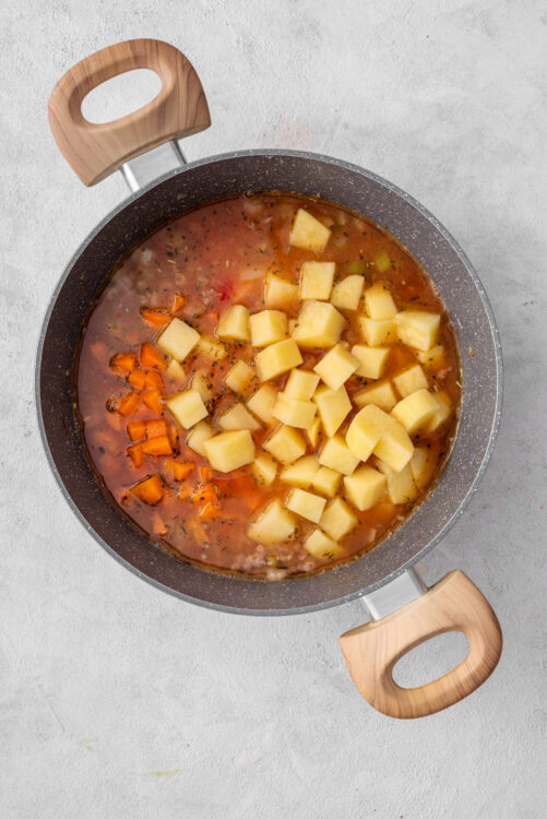 Hamburger Stew step 5