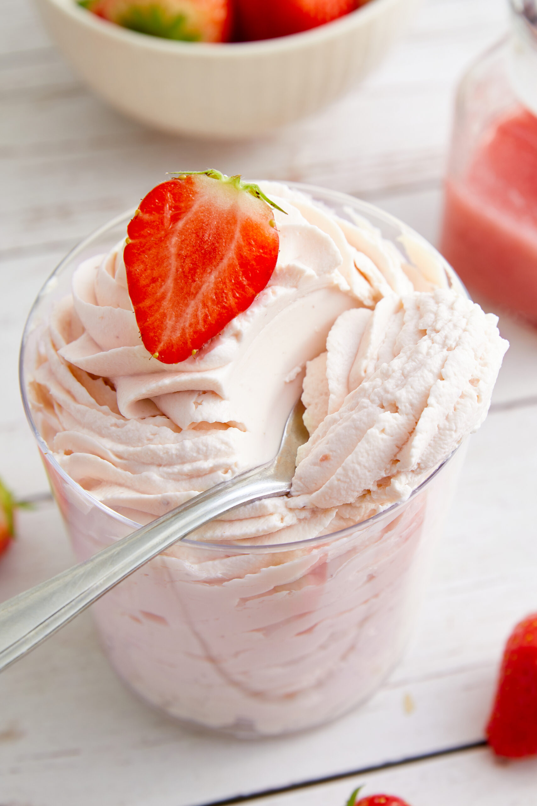 Strawberry Whipped Cream Recipe - pepperporch