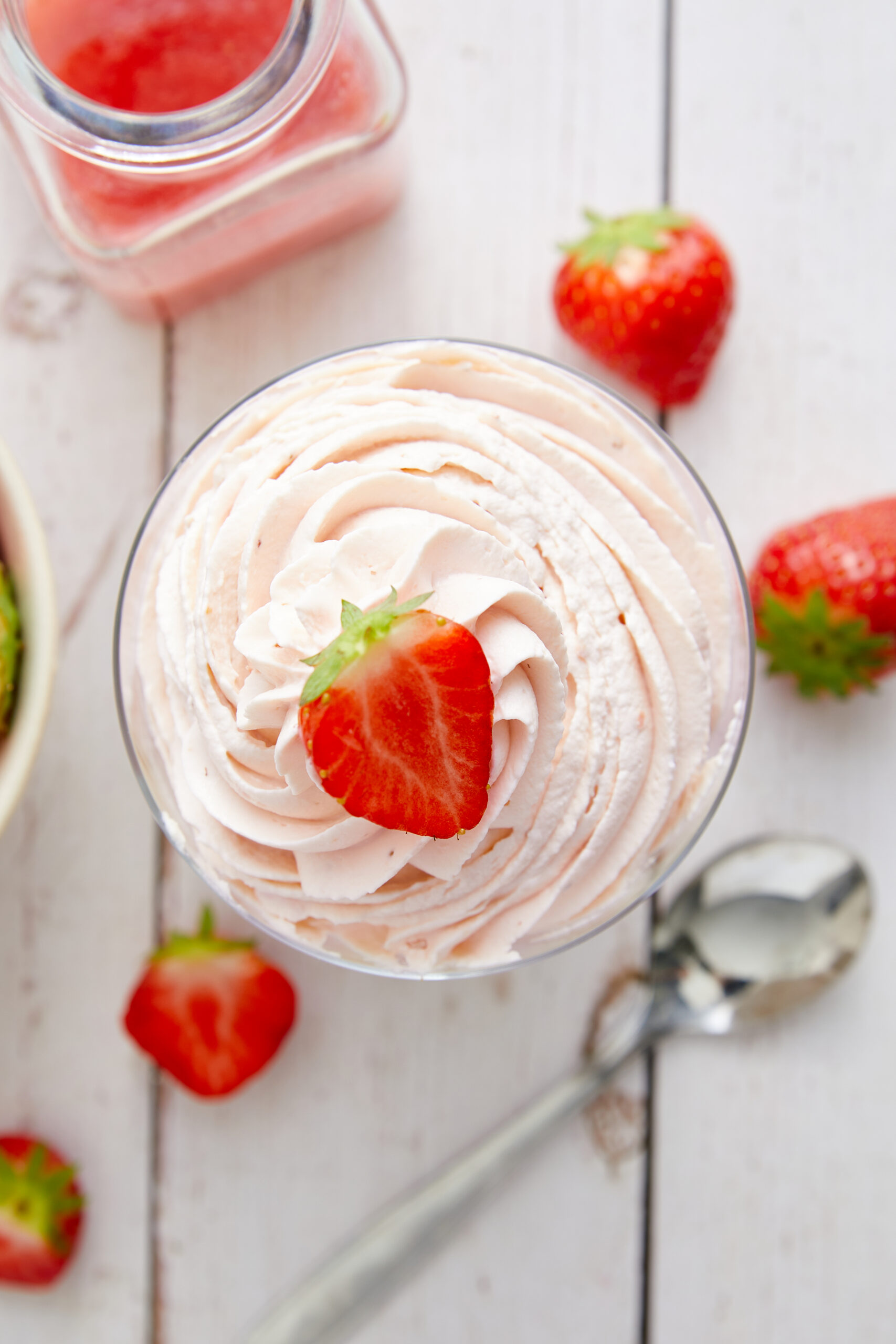 Strawberry Whipped Cream Recipe - pepperporch
