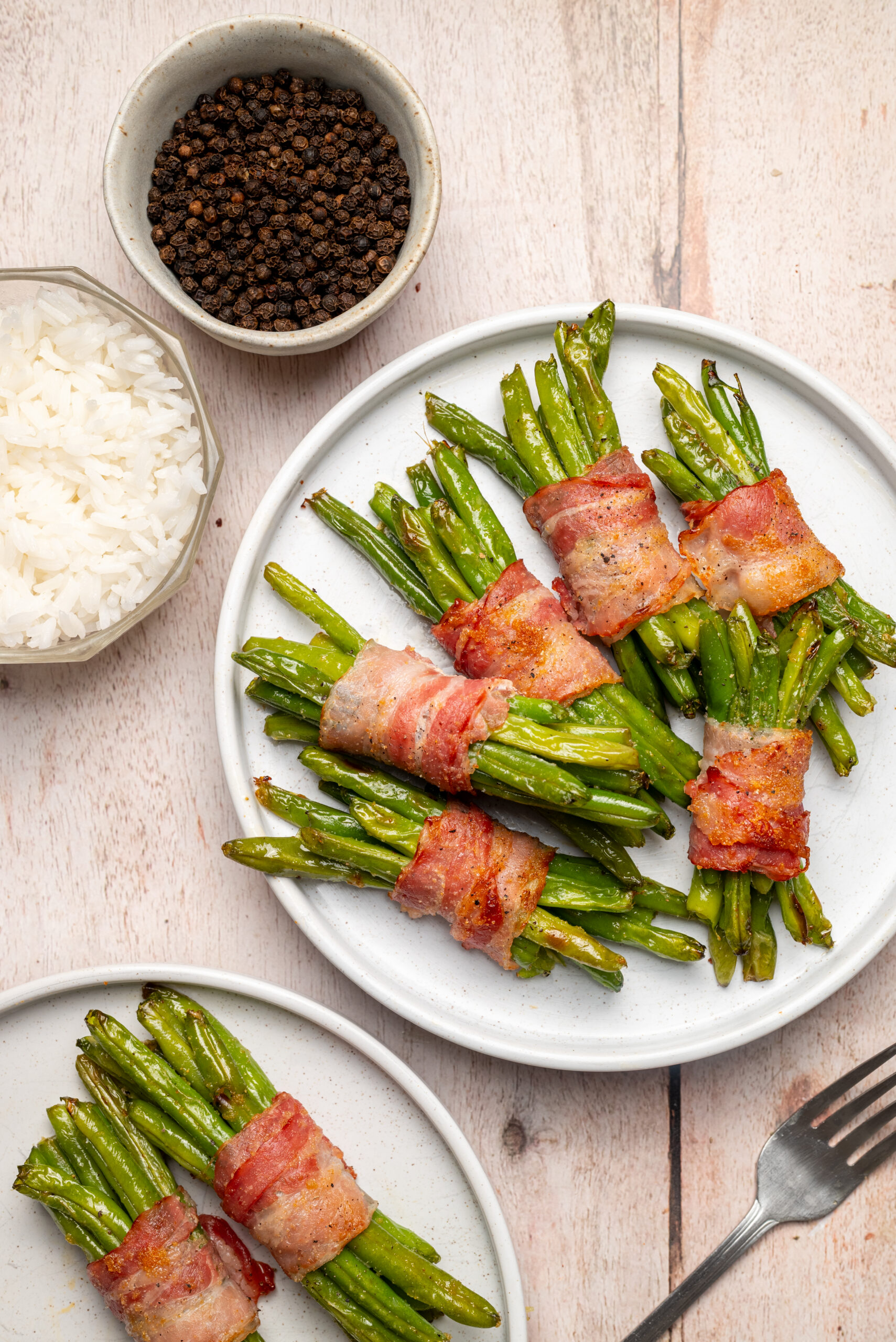 Bacon Wrapped Green Beans - pepperporch