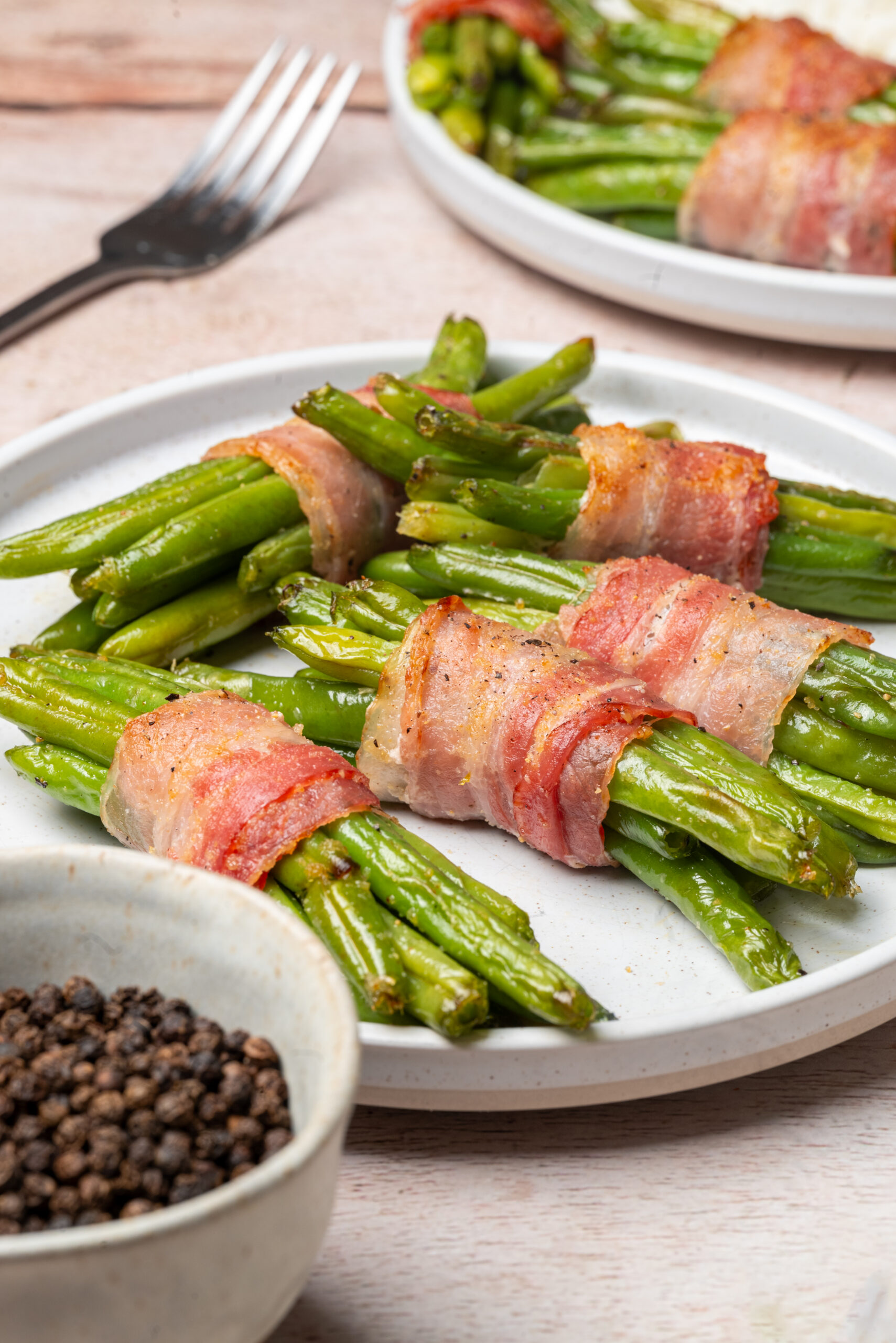 Bacon Wrapped Green Beans - pepperporch