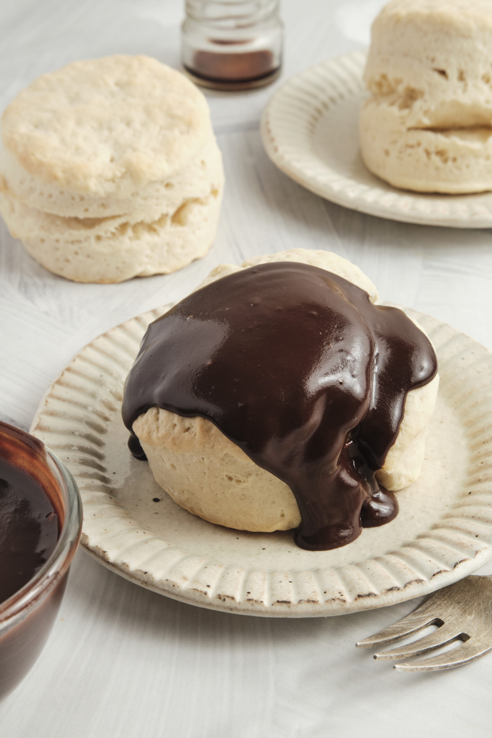 Chocolate Gravy and Biscuits - pepperporch 