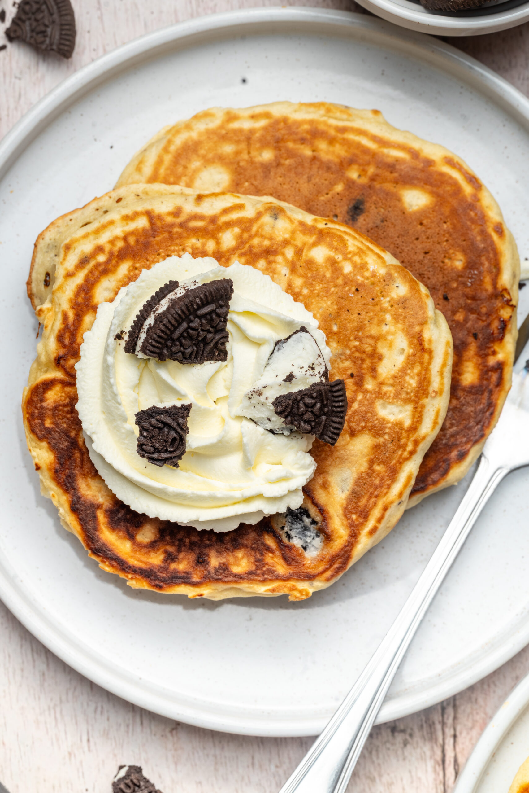 Oreo Pancakes - pepperporch