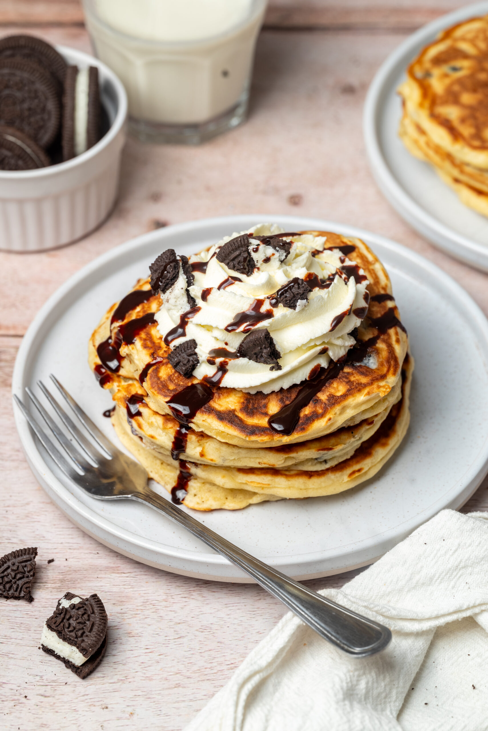 Oreo Pancakes - pepperporch