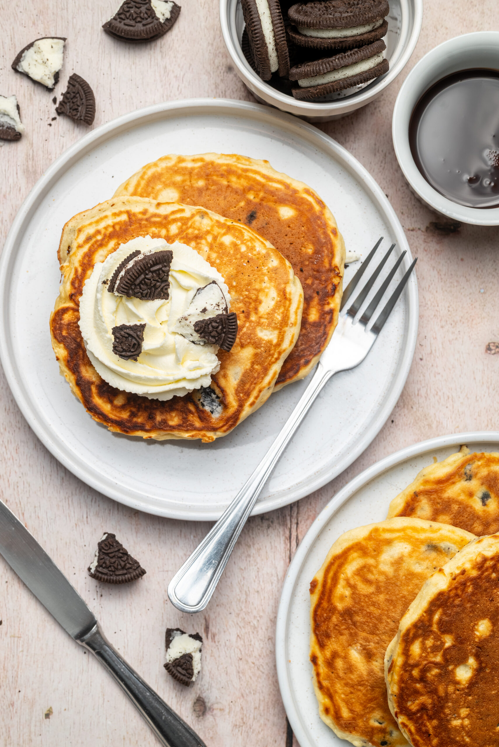 Oreo Pancakes - pepperporch