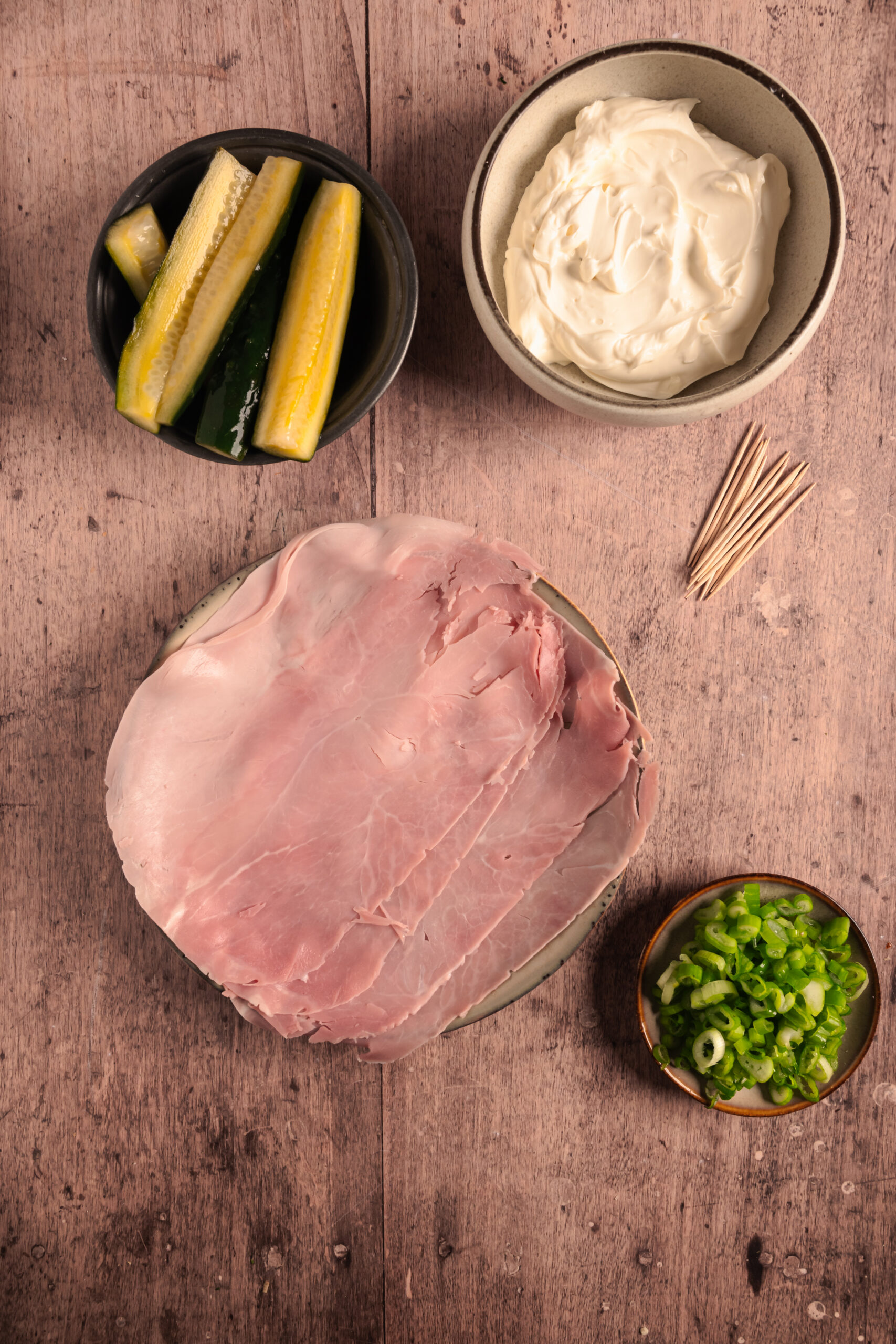 Ham Roll Ups - pepperporch