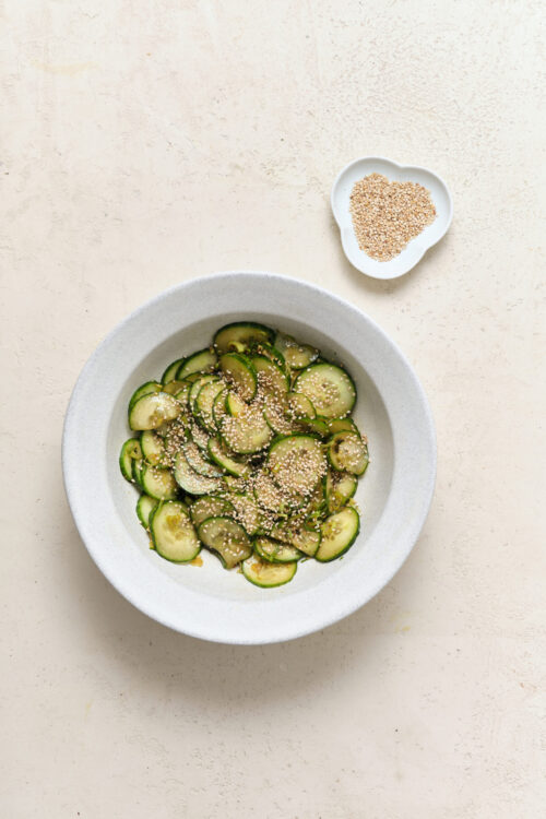 Viral TikTok Cucumber Salad -step 4